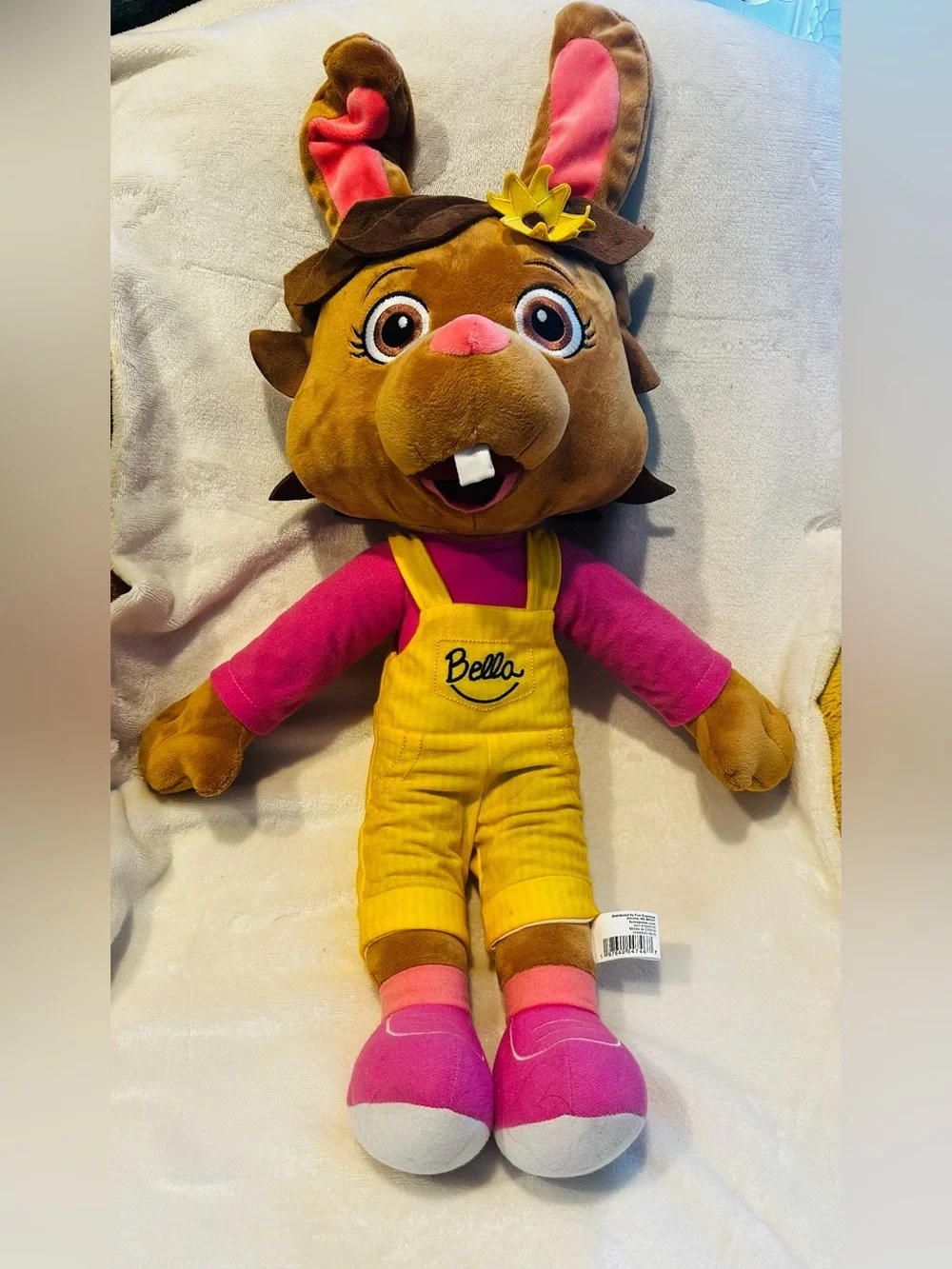 Chuck E. Cheese Bella Plush Large 26” w/ Tag Stuffy Collectible Pizza Doll
